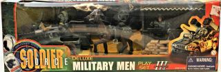 Soldier Force Deluxe Military Men Play Set Series Lll 300826