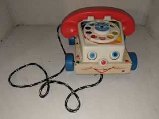 Fisher Price 1961 Rotary Chatter Phone 747