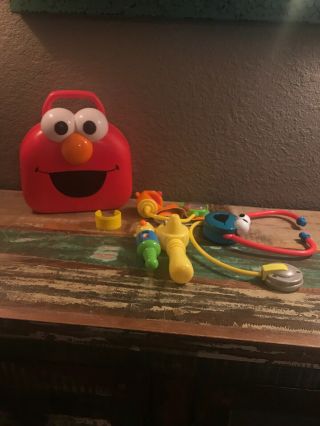 Sesame Street Elmo Medical Kit Doctor Bag Instrument Set