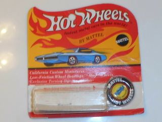 Vintage Hotwheels Redline Mighty Maverick Card & Blister Only,