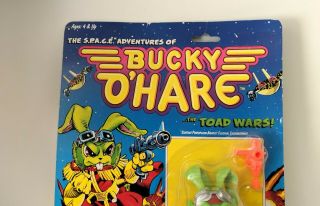 Vintage Bucky O ' Hare Action Figure Hasbro Toad Wars S.  P.  A.  C.  E In Package 6