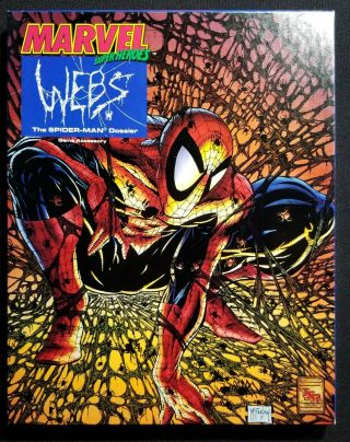 Mhr2 Webs Spider - Man Dossier Box Set Marvel Heroes Rpg Tsr6907