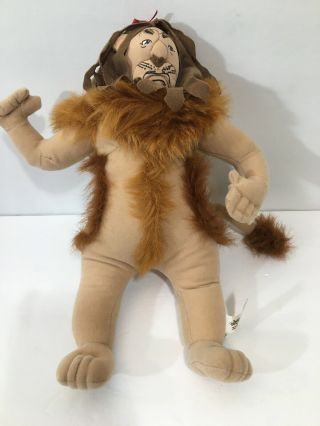 Wizard Of Oz Cowardly Lion 14 " Plush Stuffed Doll By Nanco