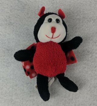 Greenbrier Importe Par Red Lady Bug Plush Stuffed Animal 7 " Ladybug