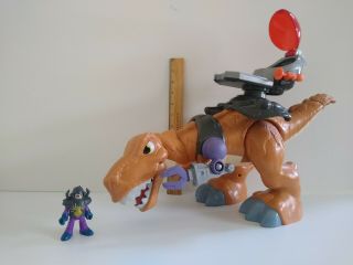 Fisher Price Imaginext Mega T - Rex Dinosaur Battle/ Armour,  1 Figure