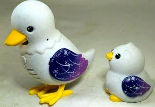 Little Live Pet Bird Tweet Talking Duck Mom And Baby Sparkle Family (set Of 2)