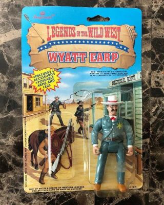 1991 Wyatt Earp 5 " Imperial Action Figure Legends Of The Wild West