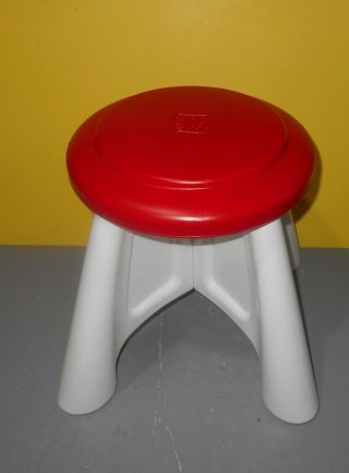 Step 2 Step2 Child Size Red & White Stool Child 
