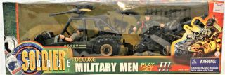 Soldier Force Military Men Deluxe Play Set Series Lll 300826