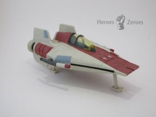 Star Wars Micro Machines Action Fleet A - Wing Red Starship