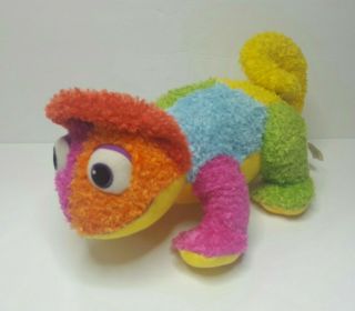 Rainbow Chameleon Lizard Plush Stuffed Colorful Animal Kohls Care 13 " Leo Lionni