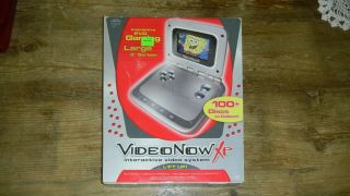 Video Now Xp - Interactive Pvd Video & Game System - In Package - Silver
