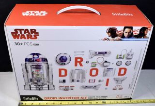 Star Wars R2 - D2 Little Bits Robot Droid Inventor Kit,  Complete Near