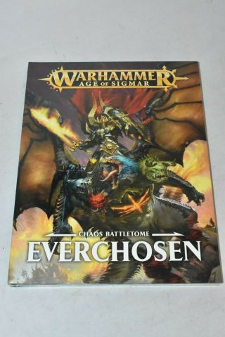 Chaos Everchosen Battletome Warhammer Fantasy Age Of Sigmar Aos Book L124