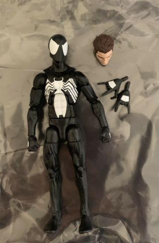 Spider - Man Black Suit Symbiote Loose From 2 - Pack 6 " Figures Marvel Legends