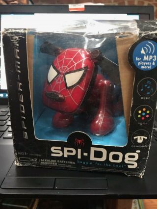 Spider - Man Spi - Dog Speaker Mp3 Player