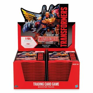 Transformers Tcg: Rise Of The Combiners Booster Box | 30 Booster Packs | 8 Per.