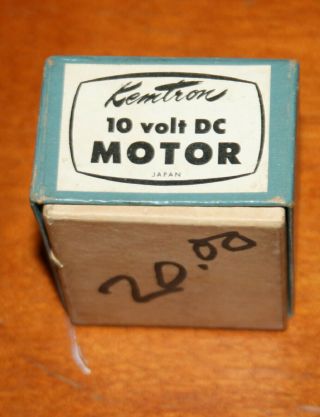 Kemtron 10 Volt Dc Slot Car Motor