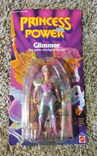 Princess Of Power Glimmer Figure She Ra He Man Motu Mattel 1984 Nrfb