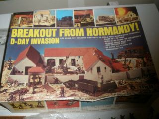 Vintage Breakout From Normandy D - Day Invasion Model Kit