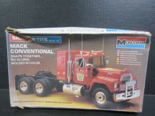Monogram Mack Conventional Snap Tite Model Kit 1210