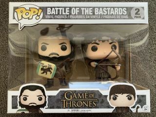 Battle Of The Bastards 2 Pack - Game Of Thrones Funko Pop Vinyl Figure