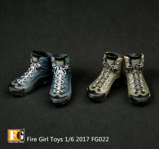 In - Stock 1/6 Scale Fire Girl Toys Fg022 Female Combat Boots A B Style