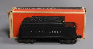 Lionel 2466wx Lionel Lines Whistling Tender/box