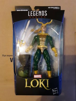 Hasbro Marvel Legends Avengers Endgame Smart Hulk Baf Wave Loki