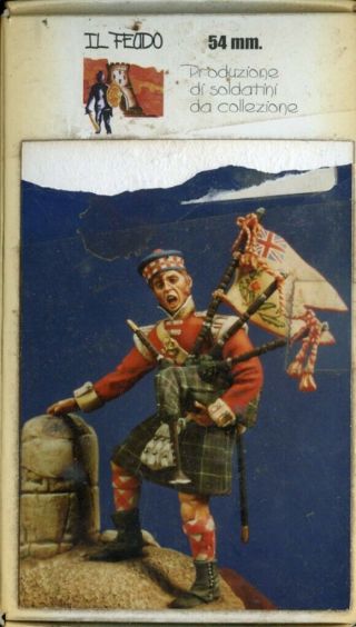 Il Feudo 54mm 1:32 71 Rgt.  Glasgow Highlanders 1806 Metal Figure Kit L54/31u
