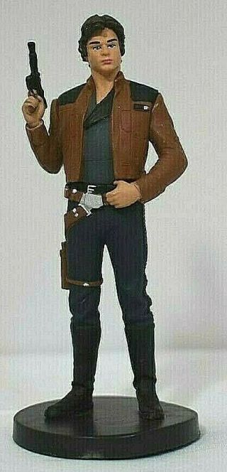 Disney Store Authentic Han Solo Figurine Cake Topper Star Wars