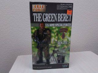 Elite Force The Green Beret U.  S.  Army Special Forces Airborne " Rogue " 12 " Figure
