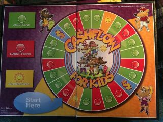 Cashflow for Kids Board Game by Robert Kiyosaki Rich Dad Poor Dad Complete,  more 8