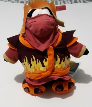 Disney Club Penguin Toy Series 10 Fire Ninja Plush