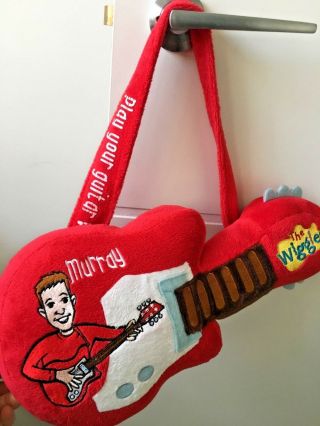 Murray Plush Guitar The Wiggles Complete Attachable Strap Plush Toy Post