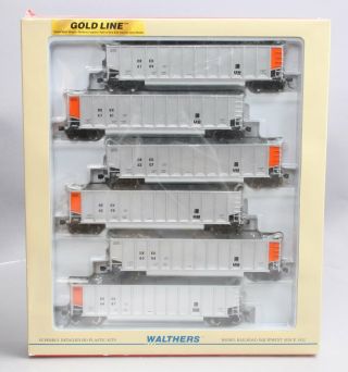 Walthers 932 - 5343 Ho Scale Deex (scheme) Bethgon Gondola Car (6 - Pack) Ln/box