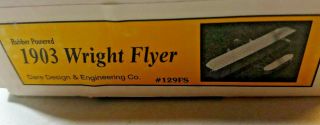 1903 Wright Brothers Type A Flyer Laser Cut Parts Balsa Wood Model Plane Kit
