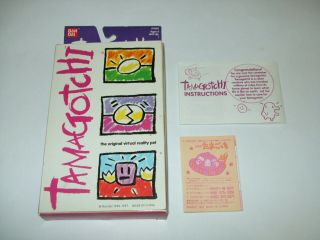 Tamagotchi Boxed With Instructions Reimportation English Version Japan Import