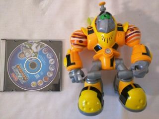2006 Gustus Jupiter Planet Heroes Loose Action Figure Fisher Price With Dvd