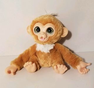 Furreal Friends - Cuddles My Giggly Monkey - 2012 - Hasbro W Batteries