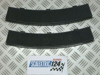 Scalextric Tri - Ang 124 Track Borders Inner Curve Outer 24b/51 (lovely) X2