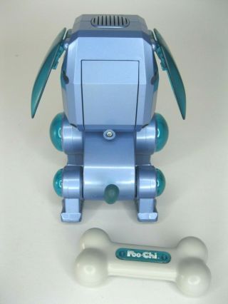 Poo - Chi blue robot dog 1999 Tiger/sega electronics, 3