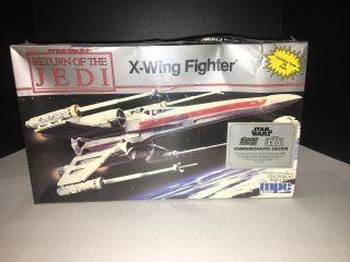 Star Wars X - Wing Fighter Model Return Of The Jedi Ertl 1989 Factory