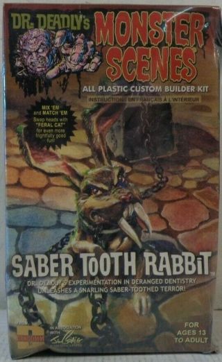 Dencomm Monster Scenes: 1/13 Saber Tooth Rabbit Den177