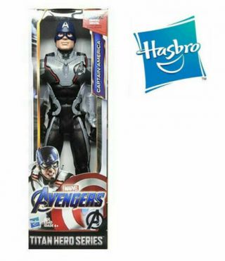 Marvel Avengers Endgame Titan Hero Series Captain America Action Figure Toy Gift