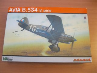 Eduard Profipack 1/48 Avia B.  534 Iv 8192 Plastic Model Kit