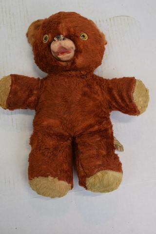 1950 ' s IDEAL It ' s a Wonderful Toy Teddy Bear Made in USA 5