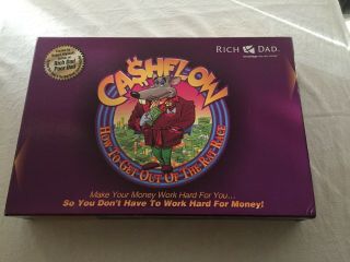 Cashflow Board Game Investing 101 Rich Dad Poor Dad Complete 3 Cd 
