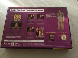 Cashflow Board Game Investing 101 Rich Dad Poor Dad Complete 3 CD ' s Financial 2