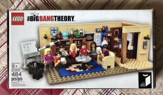 Lego Ideas 21302 The Big Bang Theory 100 Compete Retired Set Vguc